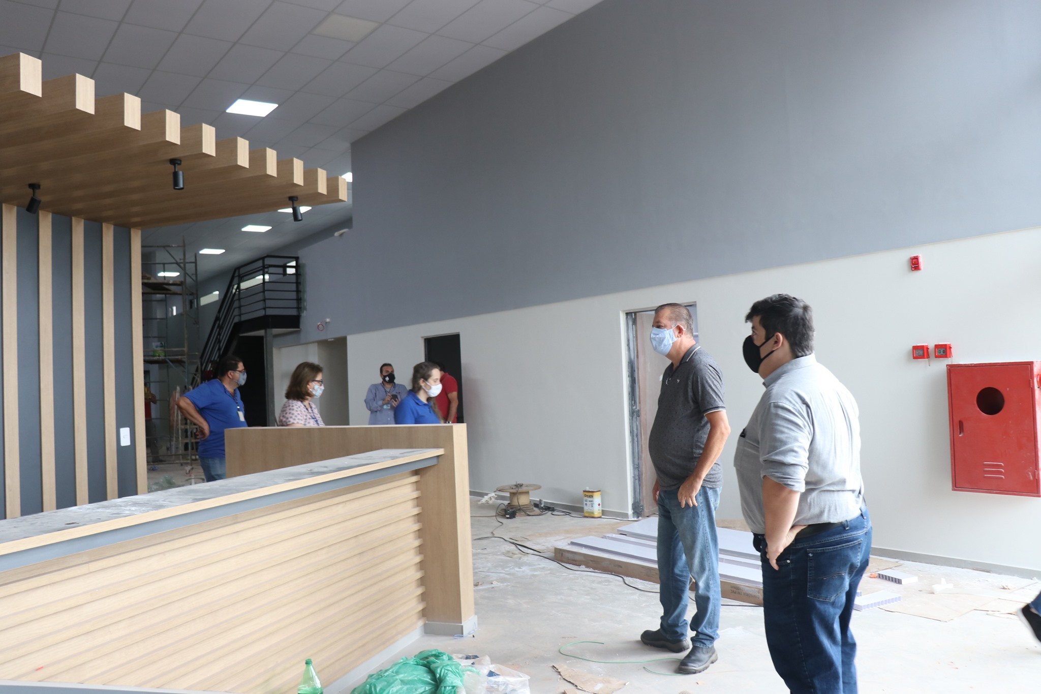 Leia mais sobre o artigo Superintendente vistoria andamento das obras na nova Central de Atendimento