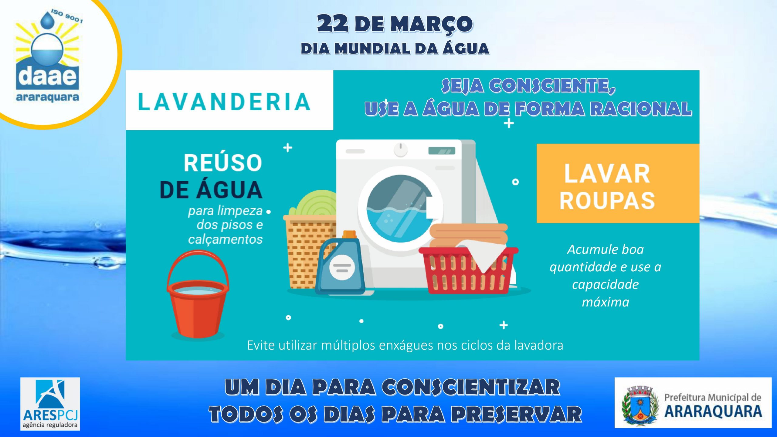Leia mais sobre o artigo Dia Mundial da Água: Um dia para conscientizar, todos os dias para preservar