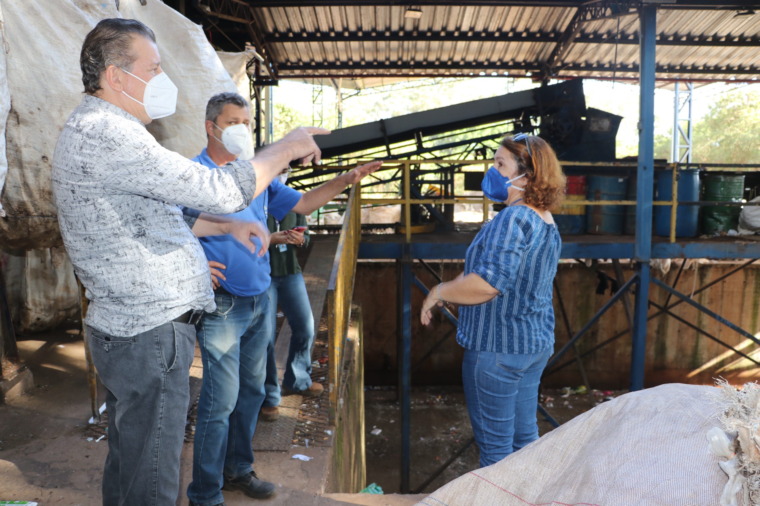 Leia mais sobre o artigo Simioni acompanha adequações no Centro de Triagem da Cooperativa Acácia