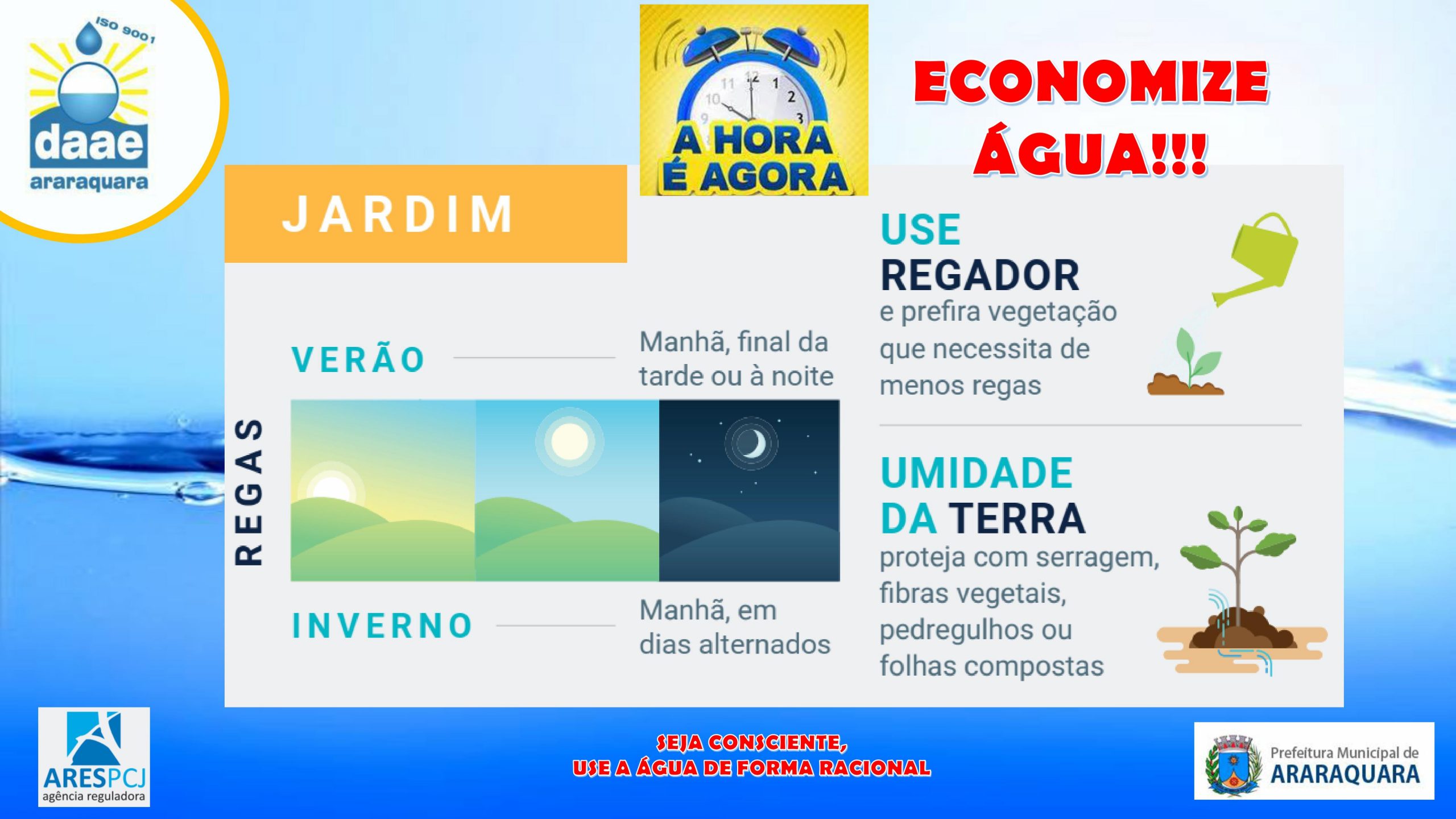 Leia mais sobre o artigo A hora é agora, economize água!