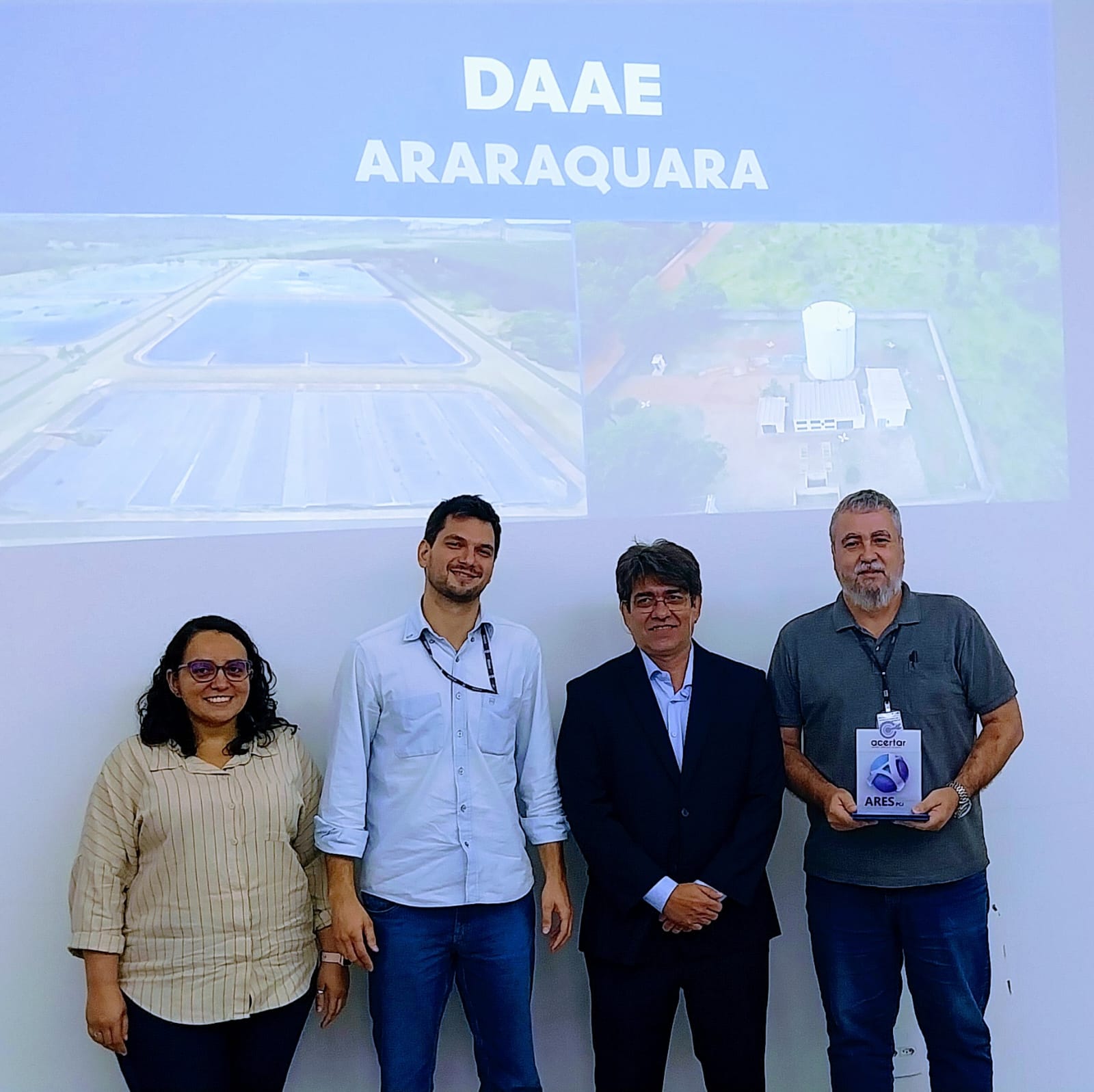 Leia mais sobre o artigo DAAE RECEBE PREMIAÇÃO DA ARES-PCJ NA METODOLOGIA ‘ACERTAR’