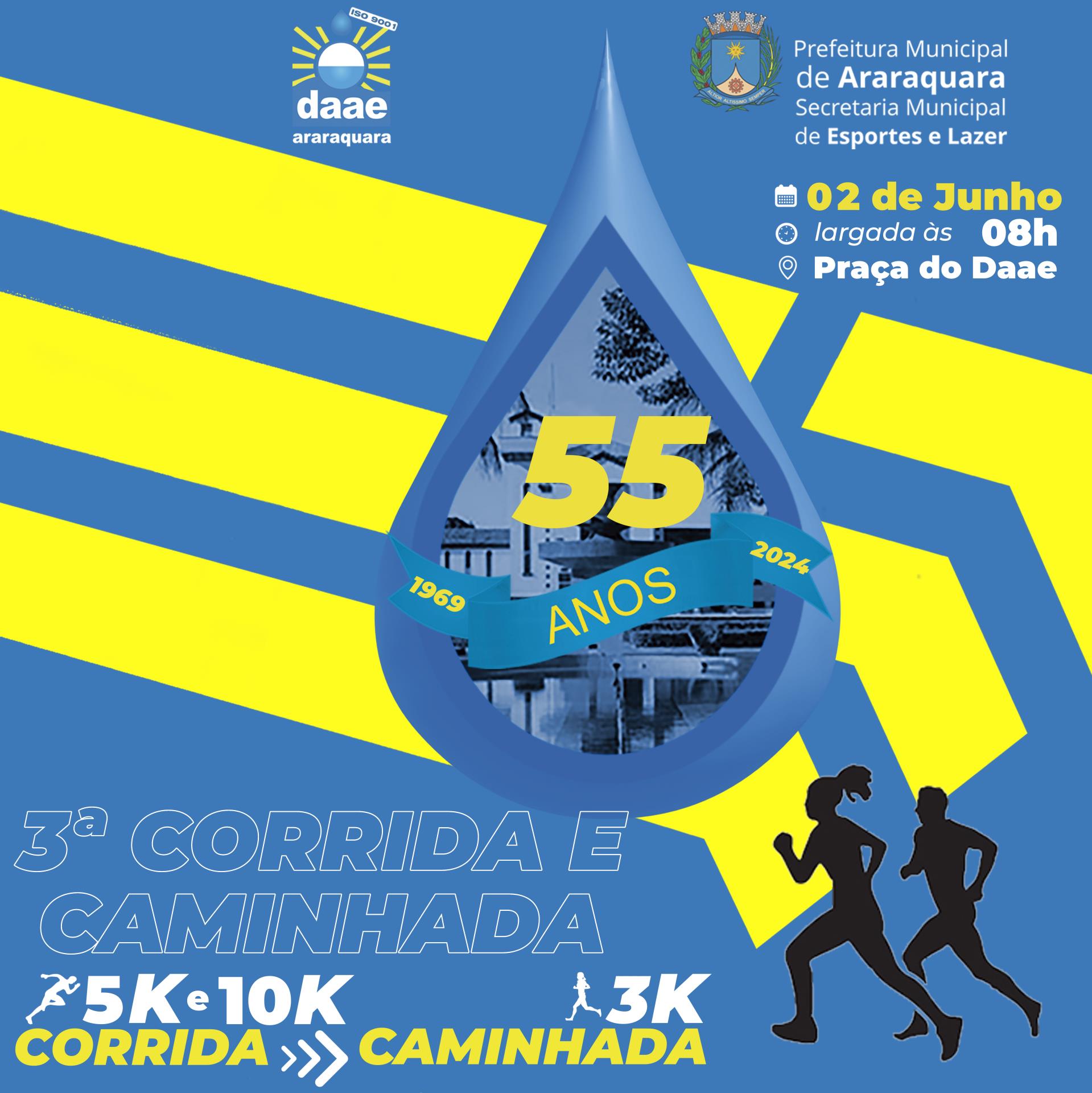Leia mais sobre o artigo 3ª EDIÇÃO DA CORRIDA E CAMINHADA DO DAAE ESTÁ COM INSCRIÇÕES ABERTAS