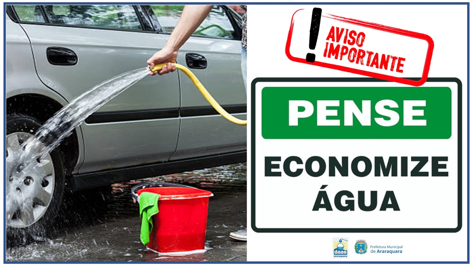 Leia mais sobre o artigo ECONOMIZE ÁGUA!