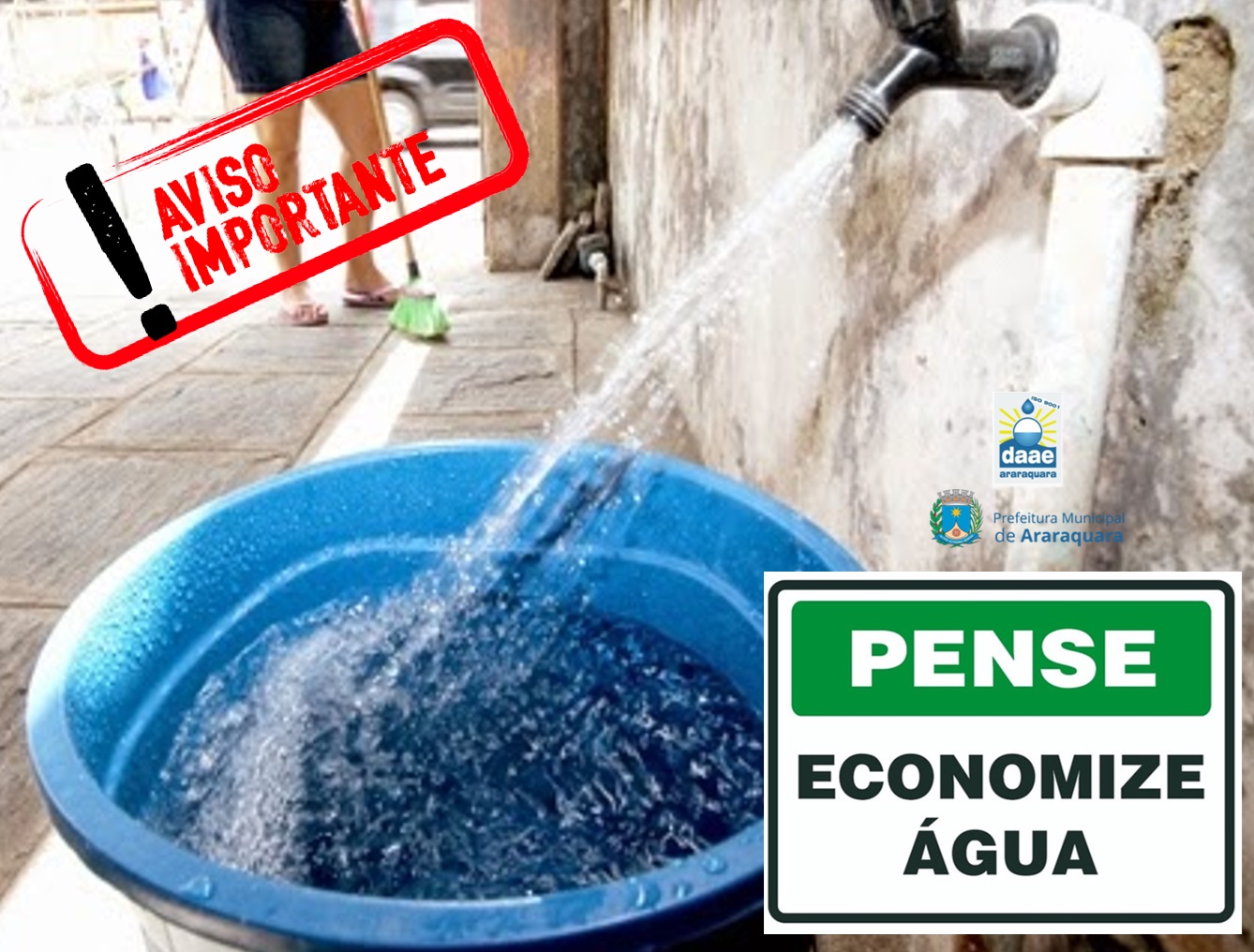 Leia mais sobre o artigo ECONOMIZE ÁGUA! EVITE O DESPERDÍCIO!