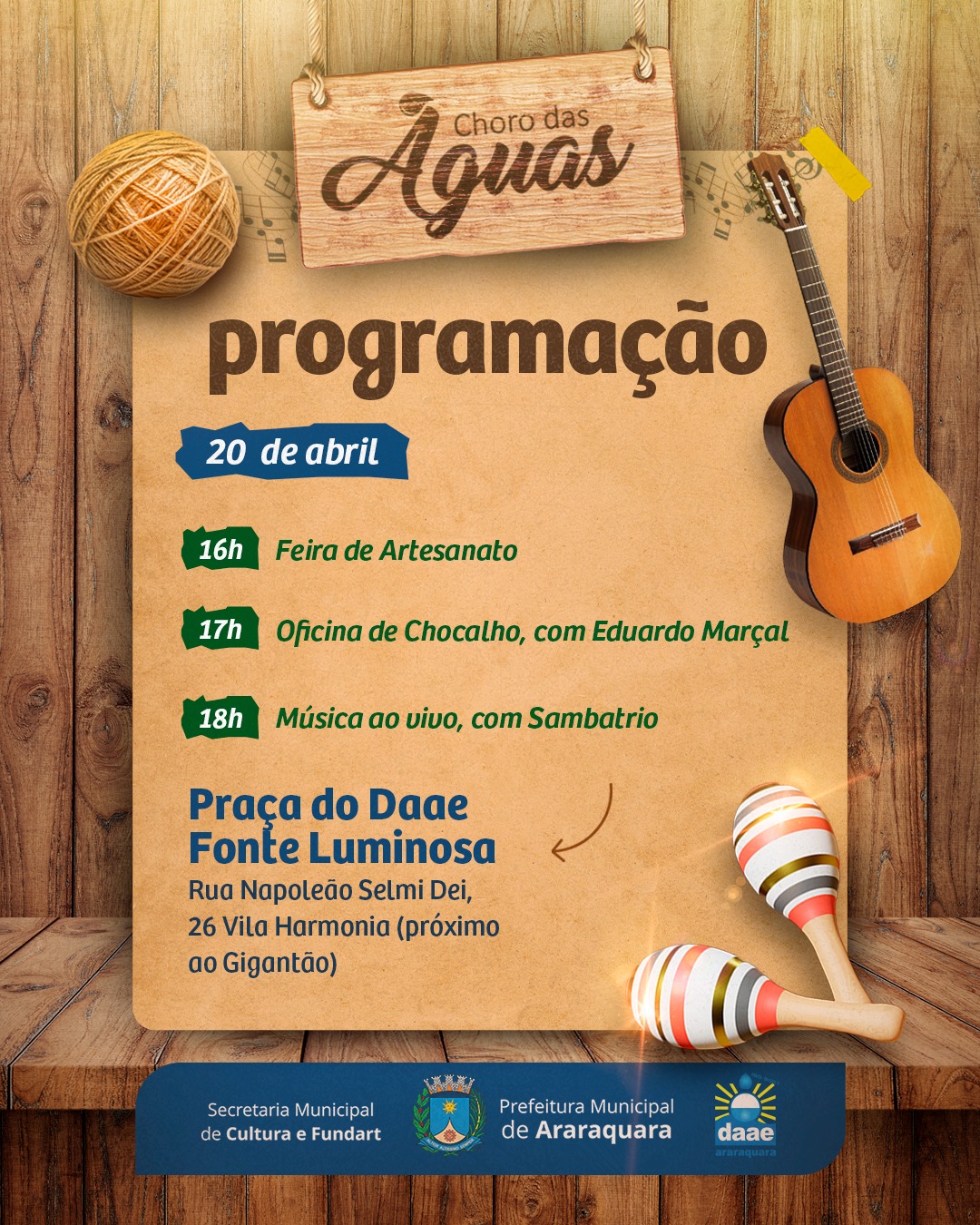 Sambatrio leva sambas consagrados e clássicos do pagode ao Choro das Águas (20)
